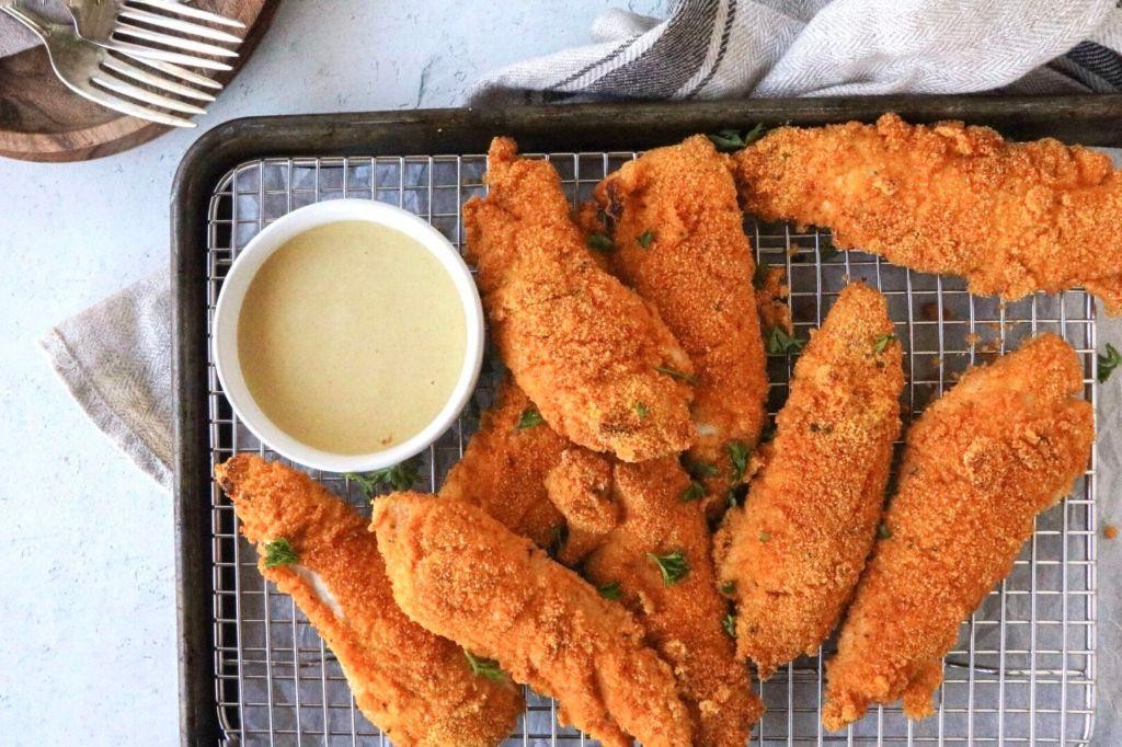 Cornmeal-Crusted Chicken Tenders