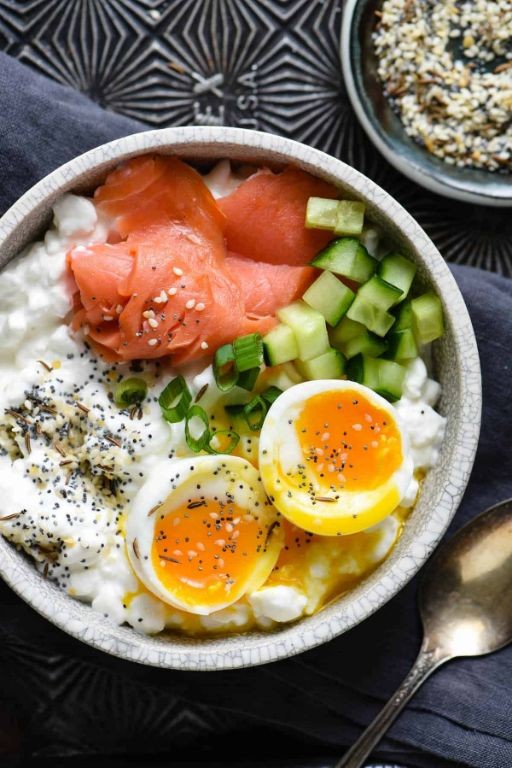 Cottage Cheese and Egg White Protein Bowl