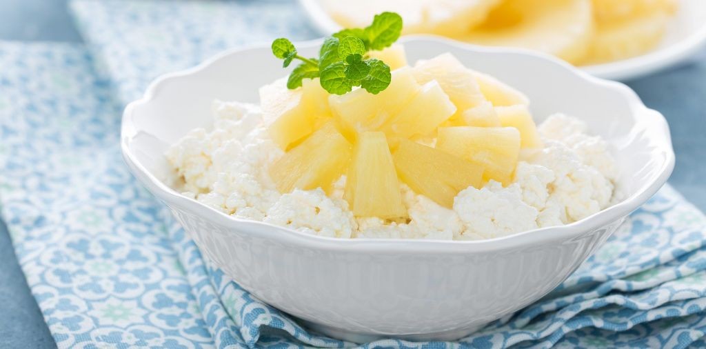 Cottage Cheese with Pineapple