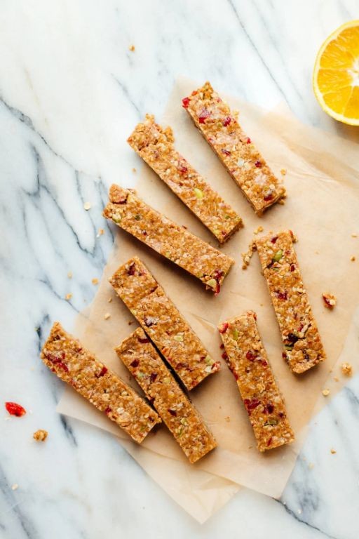 Cranberry Orange Cereal Bars