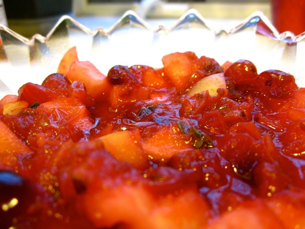 Cranberry Relish with Fresh Thyme