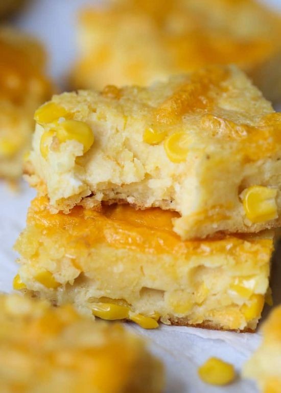 Cream Cheese Cornbread with Sweet Corn