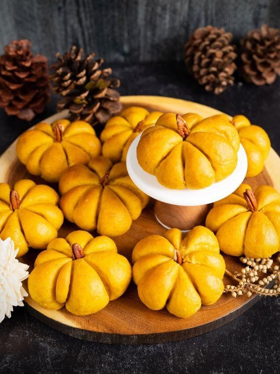 Cream Cheese Stuffed Pumpkin