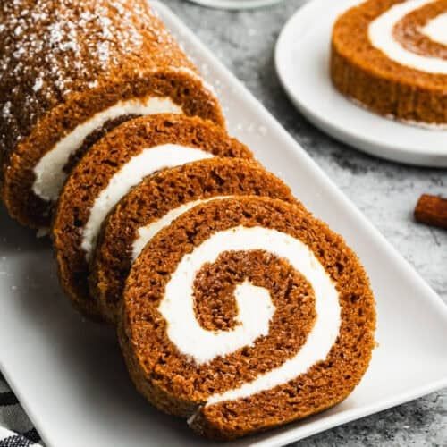 Cream Cheese and Pumpkin Roll
