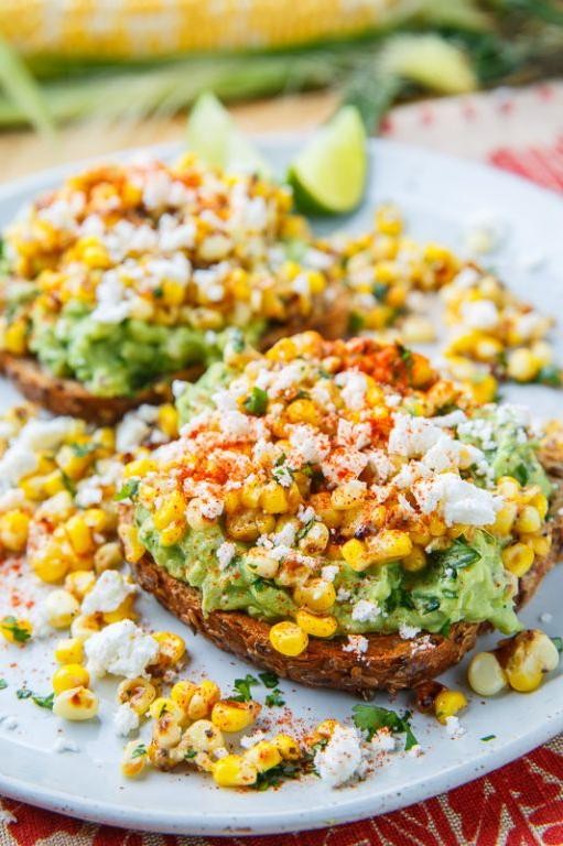 Creamy Avocado Esquites