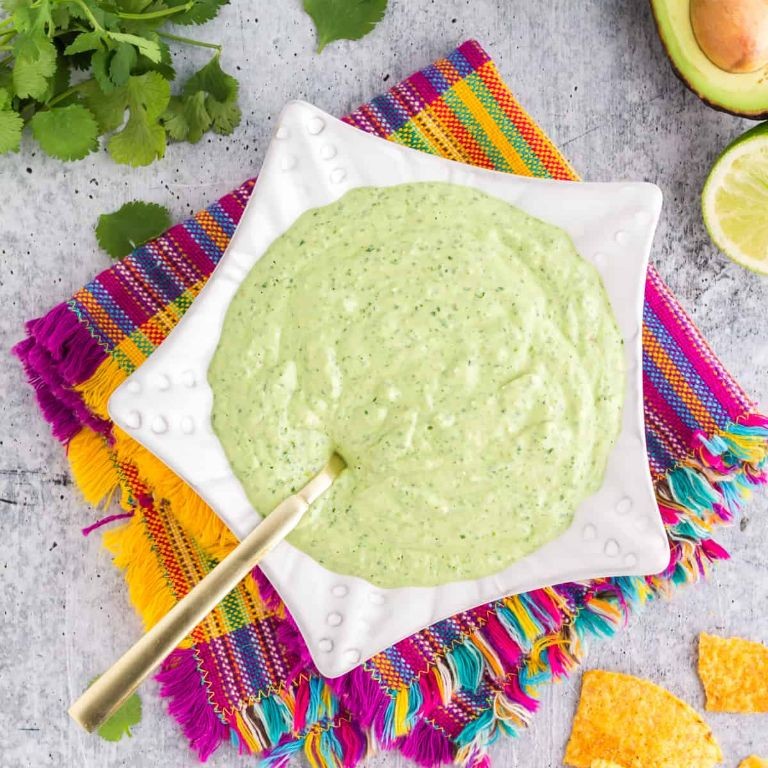 Creamy Avocado Taco Sauce