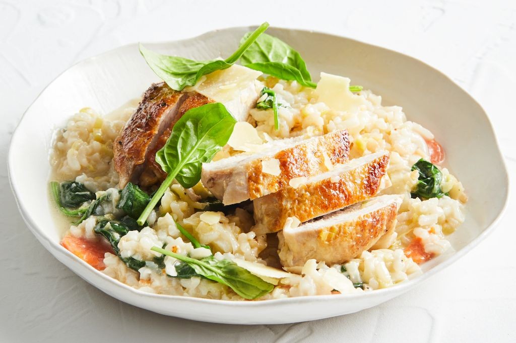 Creamy Chicken and Ricotta Risotto