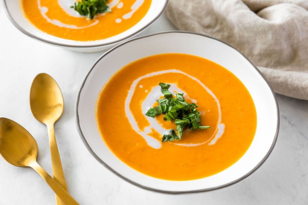 Creamy Coconut Carrot Soup