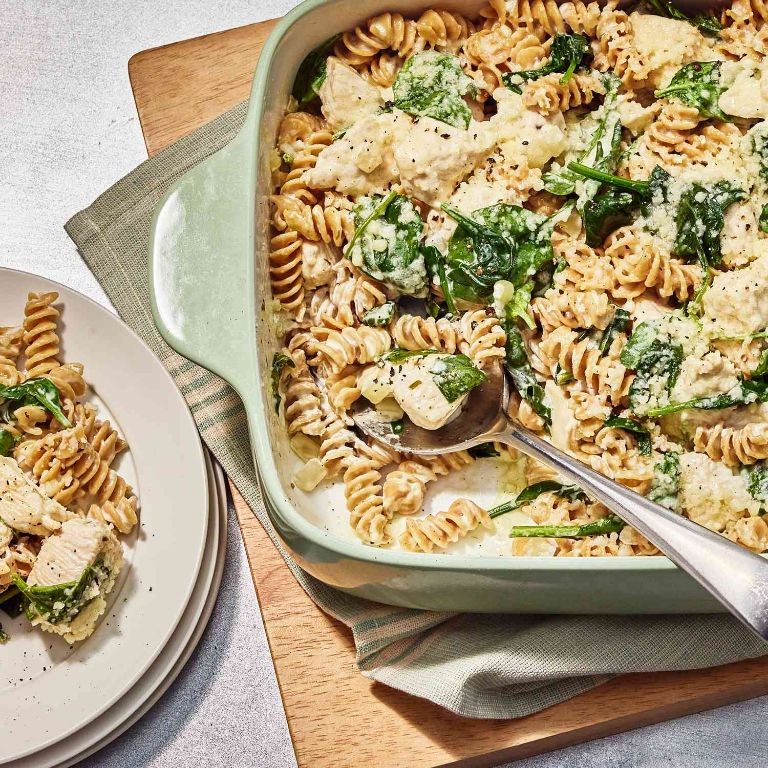 Creamy Garlic Parmesan Chicken Pasta