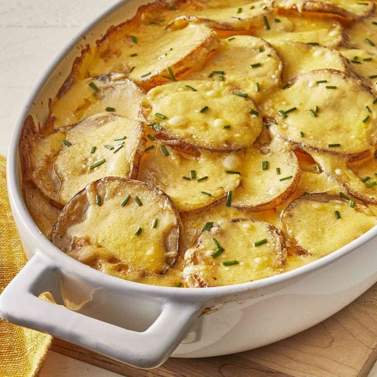 Creamy Idaho Potato Gratin