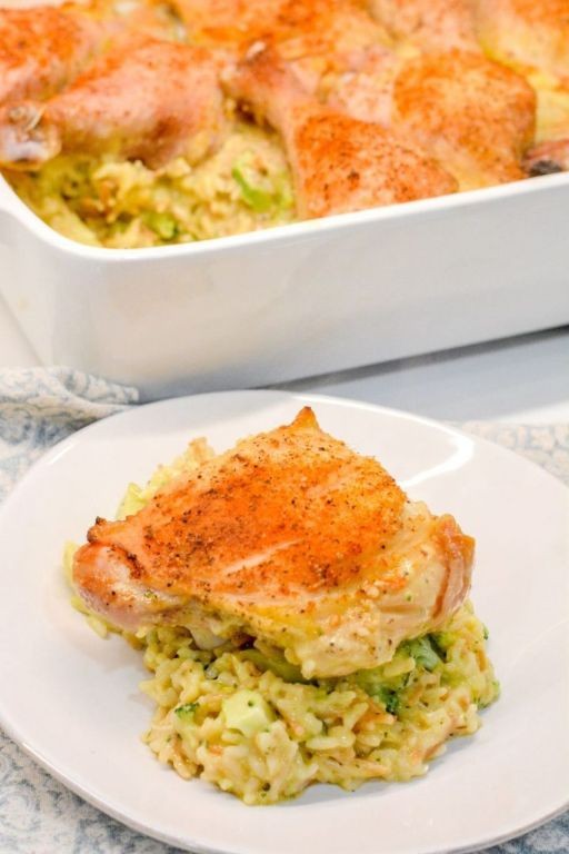 Creamy Knorr Chicken and Rice Casserole