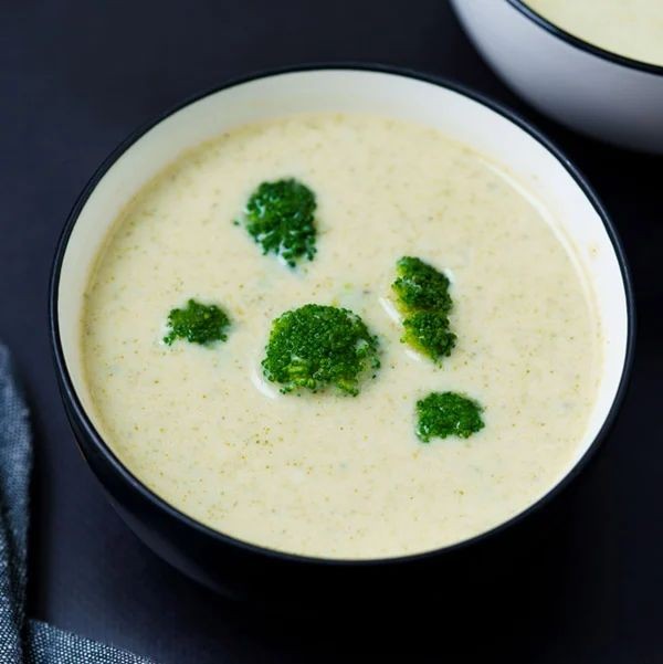 Creamy Microwave Broccoli Soup
