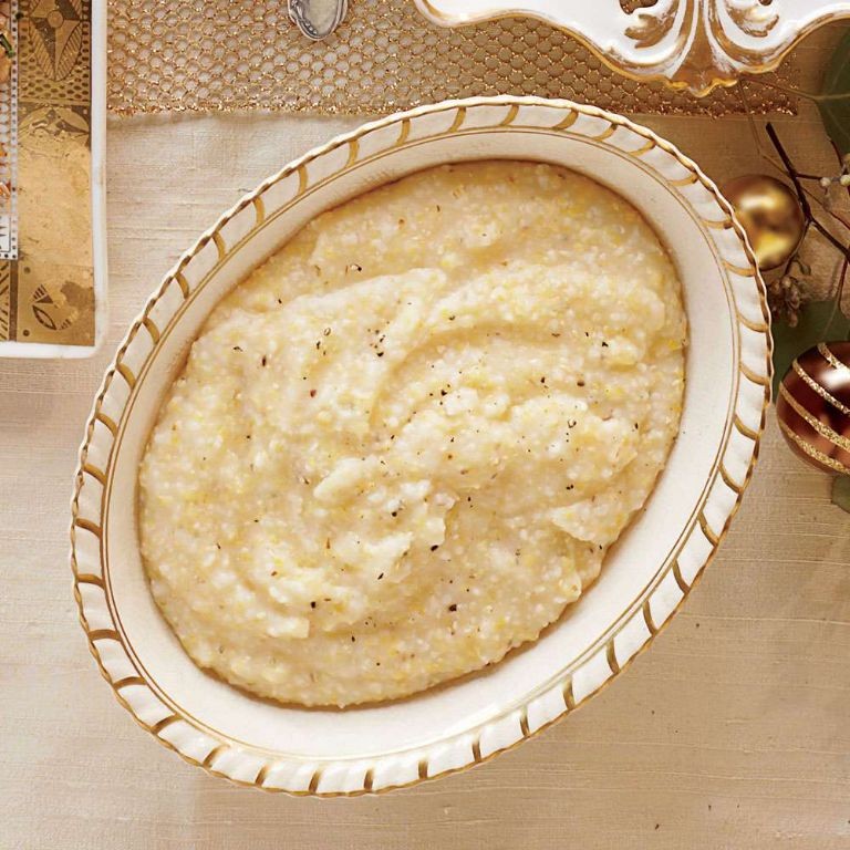 Creamy Parmesan Quick Grits