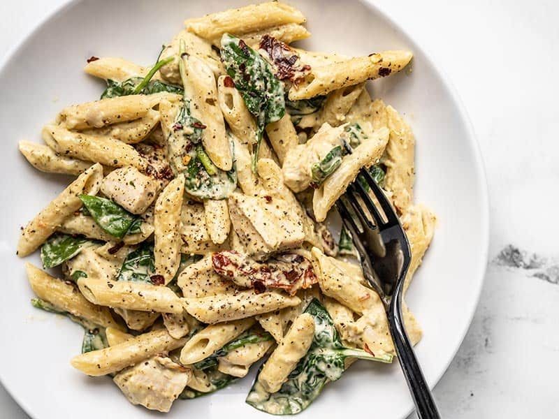 Creamy Pesto Chicken Penne Pasta