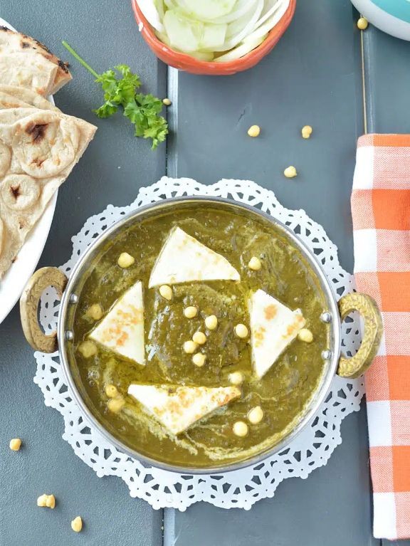 Creamy Slow Cooker Palak Paneer