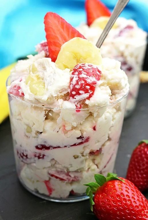 Creamy Strawberry Banana Cool Whip Delight