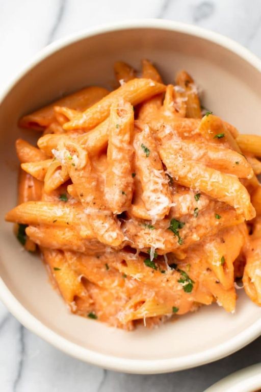 Creamy Tomato Sauce with Parmesan Cheese