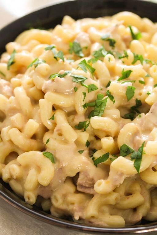 Creamy Tuna Mac and Cheese