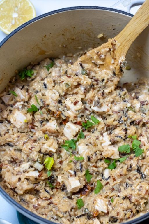 Creamy Turkey and Wild Rice Casserole
