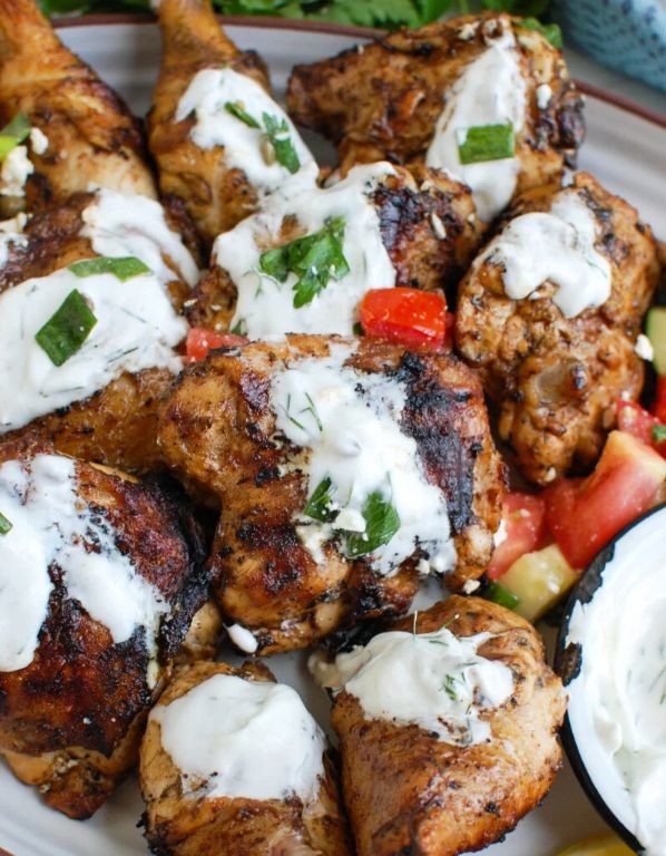 Creamy Tzatziki Chicken Thighs