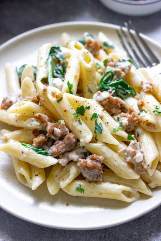 Creamy Vienna Sausage Pasta with Garlic