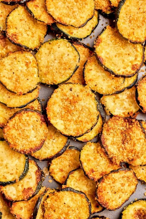 Crispy Air Fryer Zucchini Chips