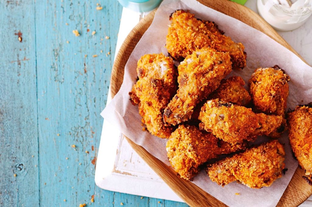 Crispy Buttermilk Baked Chicken Wings
