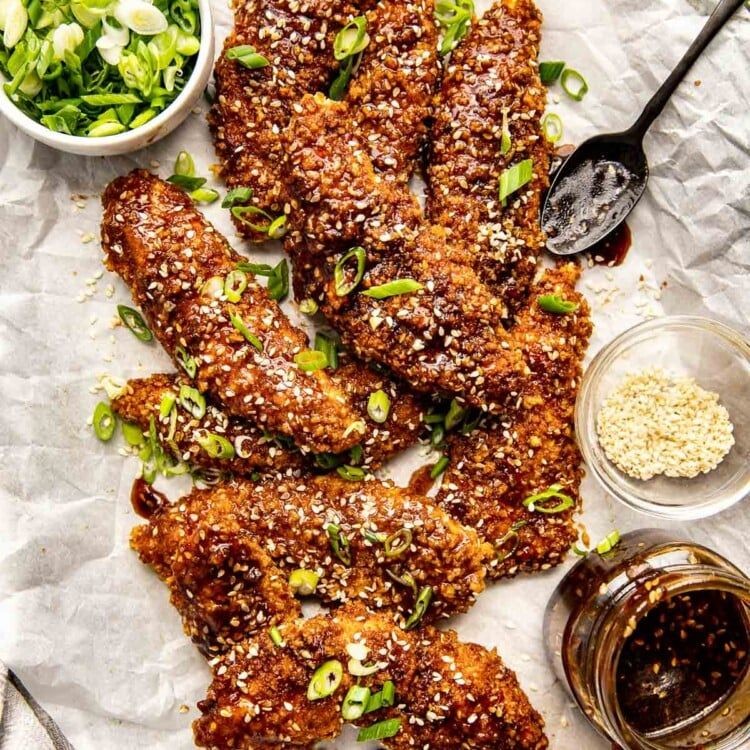 Crispy Fried Chicken with Sesame Oil