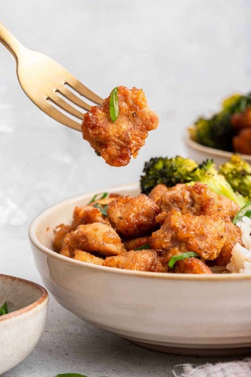 Crispy Honey Garlic Pork Bites