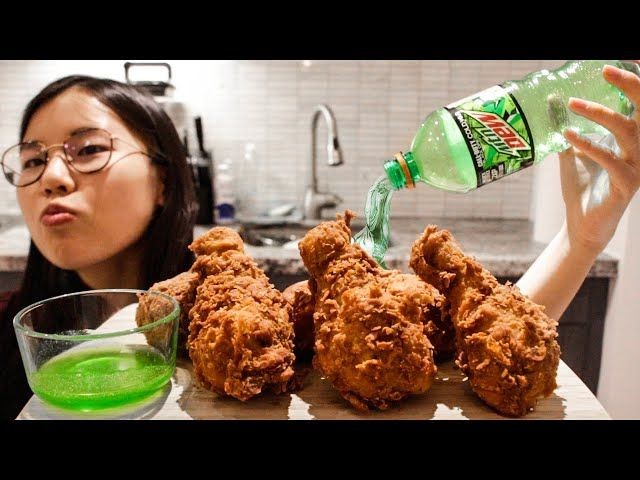 Crispy Mountain Dew Fried Chicken