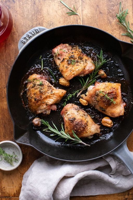 Crispy Oven-Baked Chicken Backs with Herbs