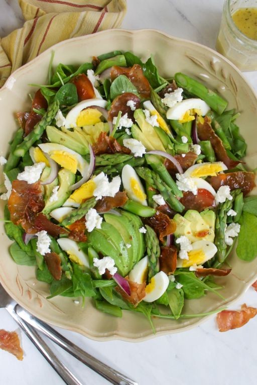 Crispy Prosciutto and Cold Asparagus Salad