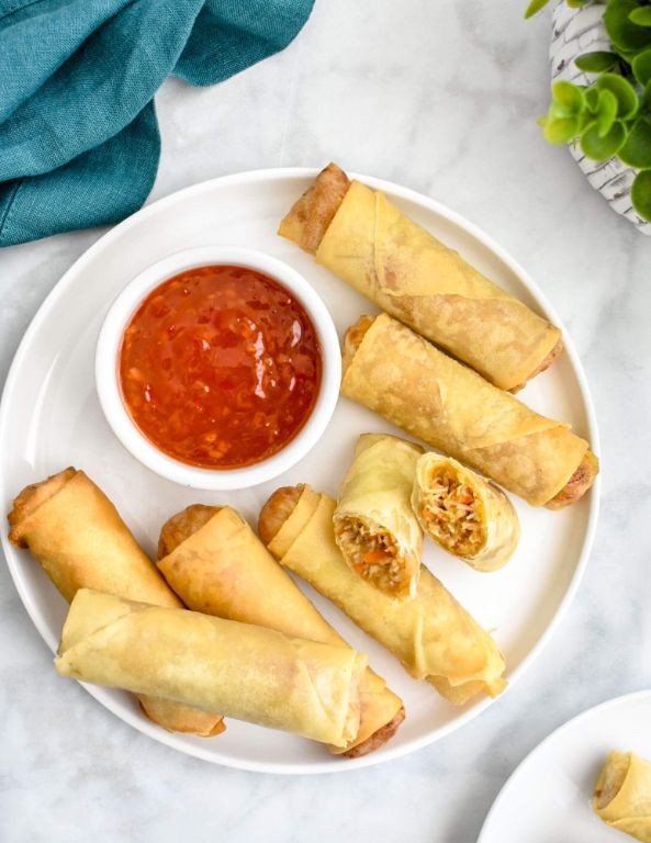 Crispy Vegetable Spring Rolls