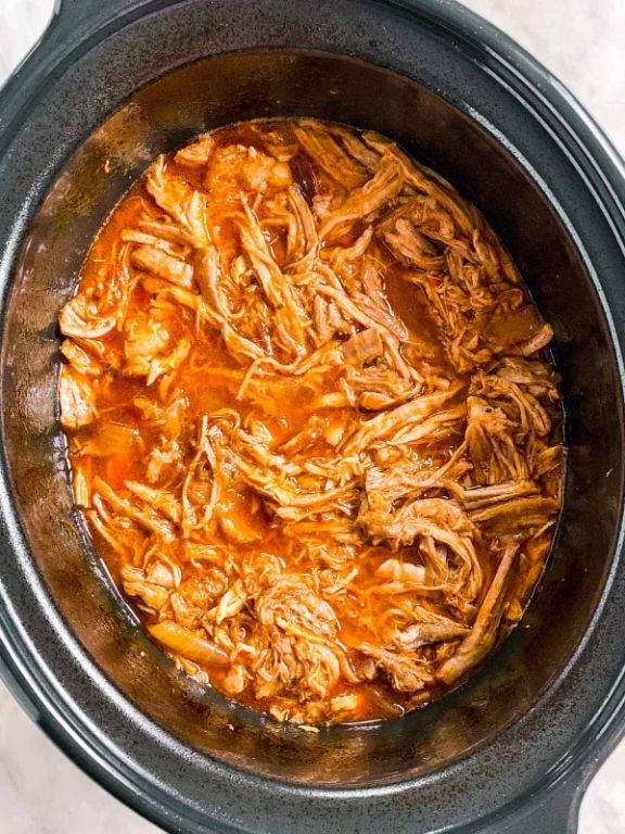 Crock Pot BBQ Pork Steak with Pineapple