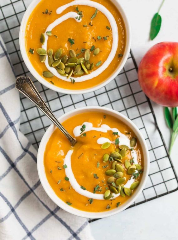 Crock Pot Vegan Butternut Squash Soup