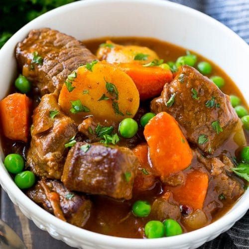 Crockpot Quick Stew Meat with Potatoes