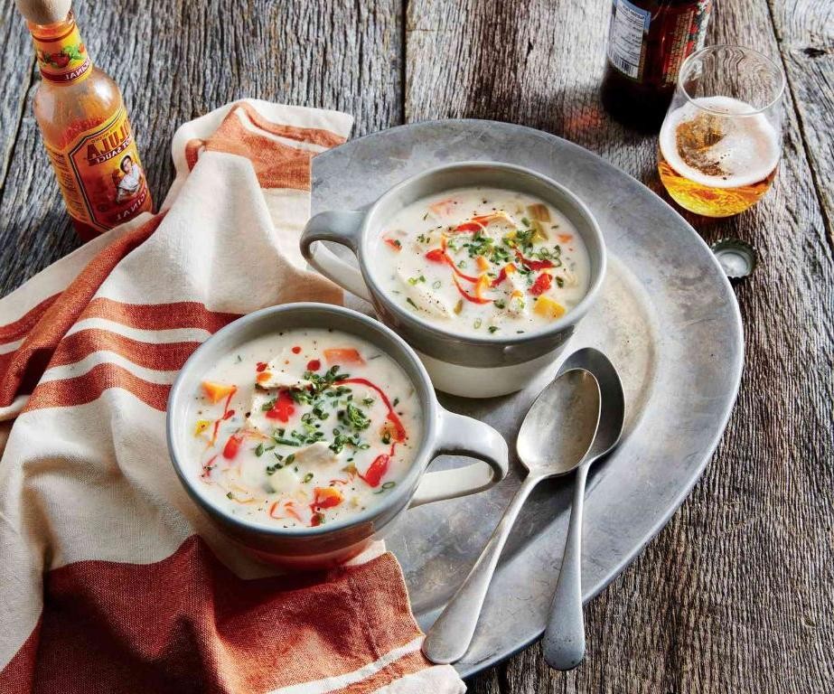 Crockpot Sweet Potato and Corn Chowder
