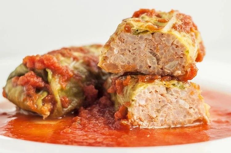 Crockpot Turkey and Cabbage Rolls