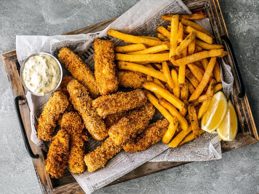 Crunchy Air Fryer Fish Sticks
