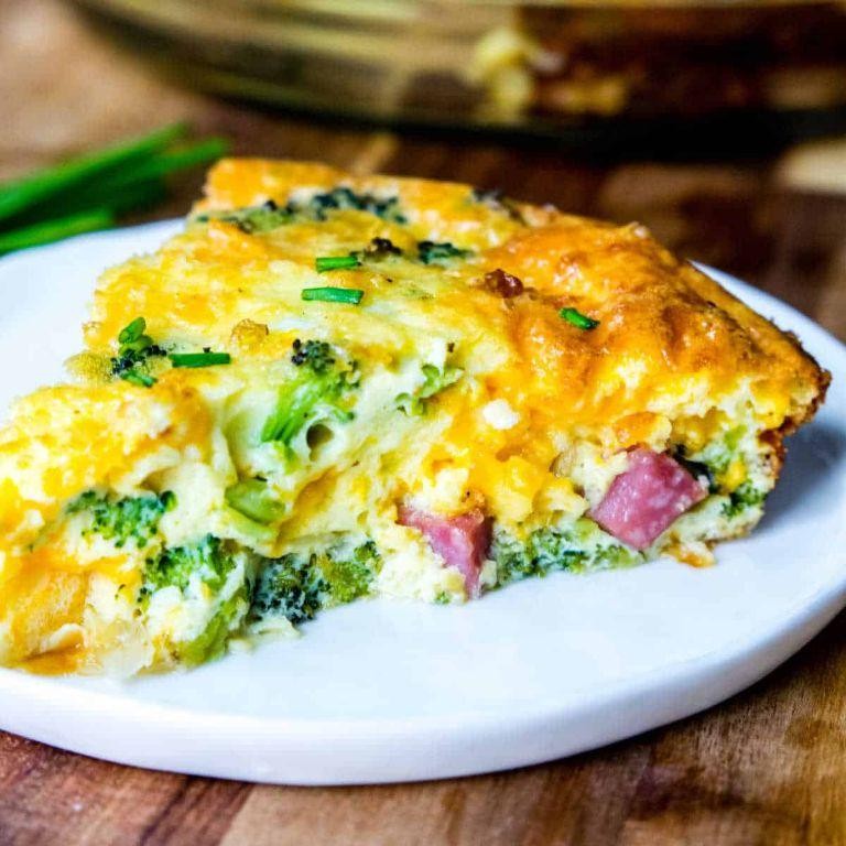 Crustless Quiche for a Low-Carb Option