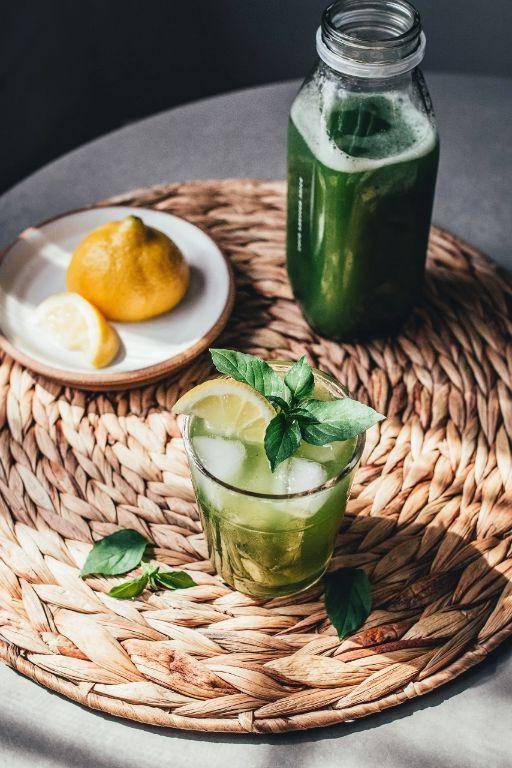 Cucumber Basil Soda