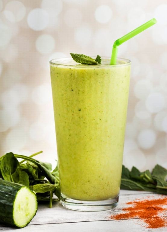 Cucumber and Lime Zesty Smoothie