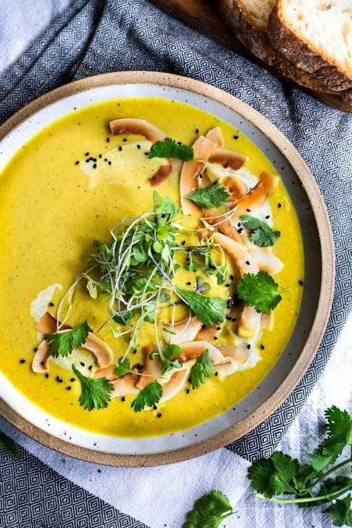 Curried Cauliflower Soup