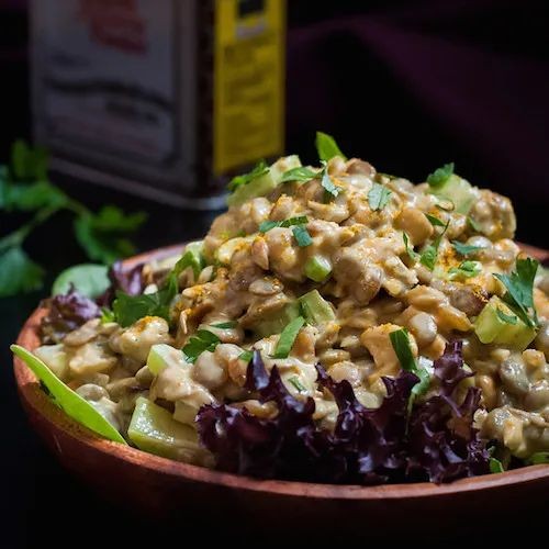 Curried Lentil and Chicken Salad