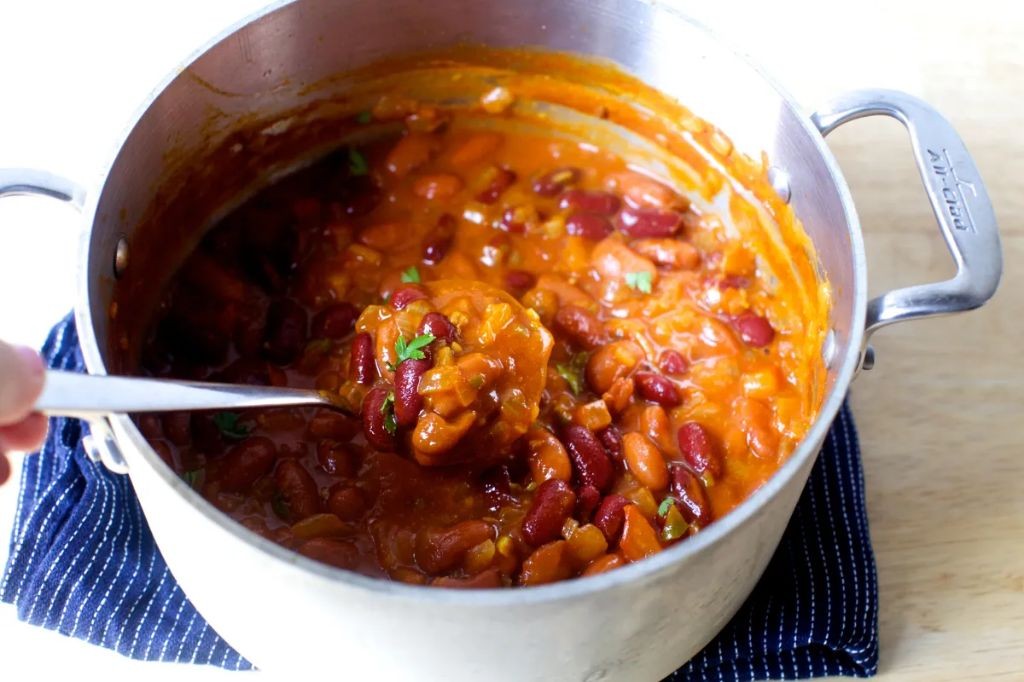 Curried Red Bean Soup
