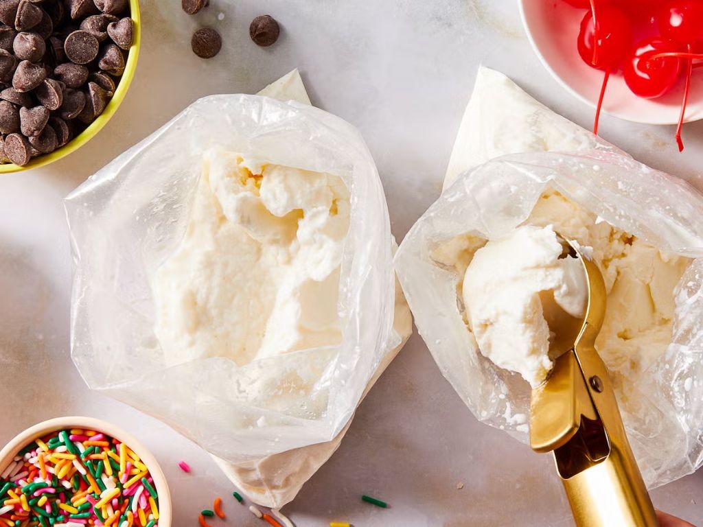 DIY Ice Cream in a Bag