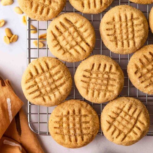 Dairy-Free Peanut Butter Cookies