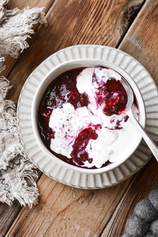 Danish Red Berry Pudding (Rødgrød)
