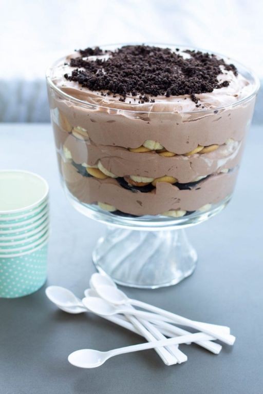 Decadent Chocolate Homemade Banana Pudding