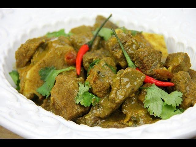 Deer Heart Curry with Coconut Milk